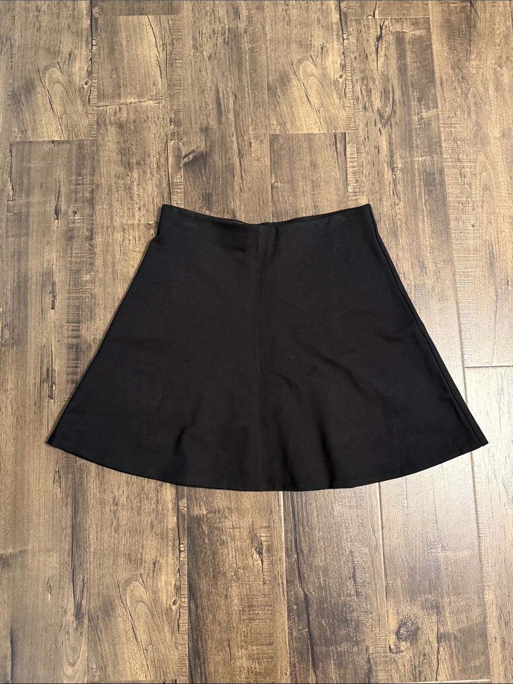 NWT LOFT Black Circle Skirt